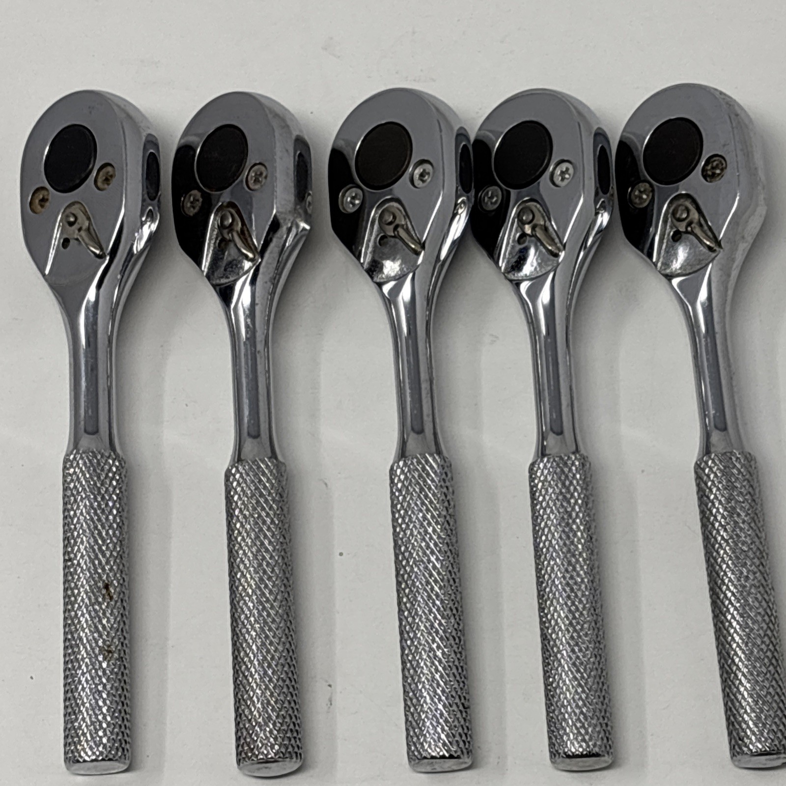 Proto Tools 1/4" Drive Ratchet Knurled Handle 4749 Pear Head USA Professional