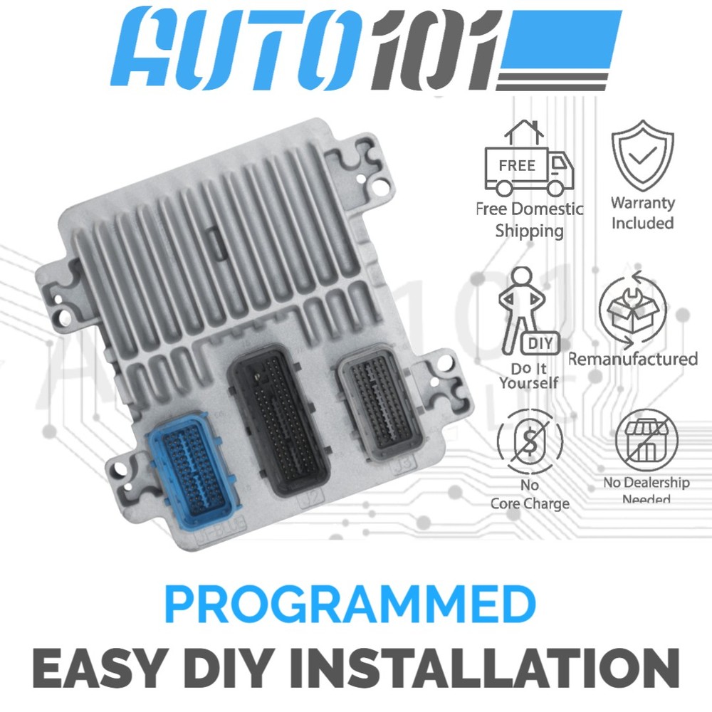 VIN Programmed 2005 Chevrolet Corvette Engine Computer PCM 12597883 GM