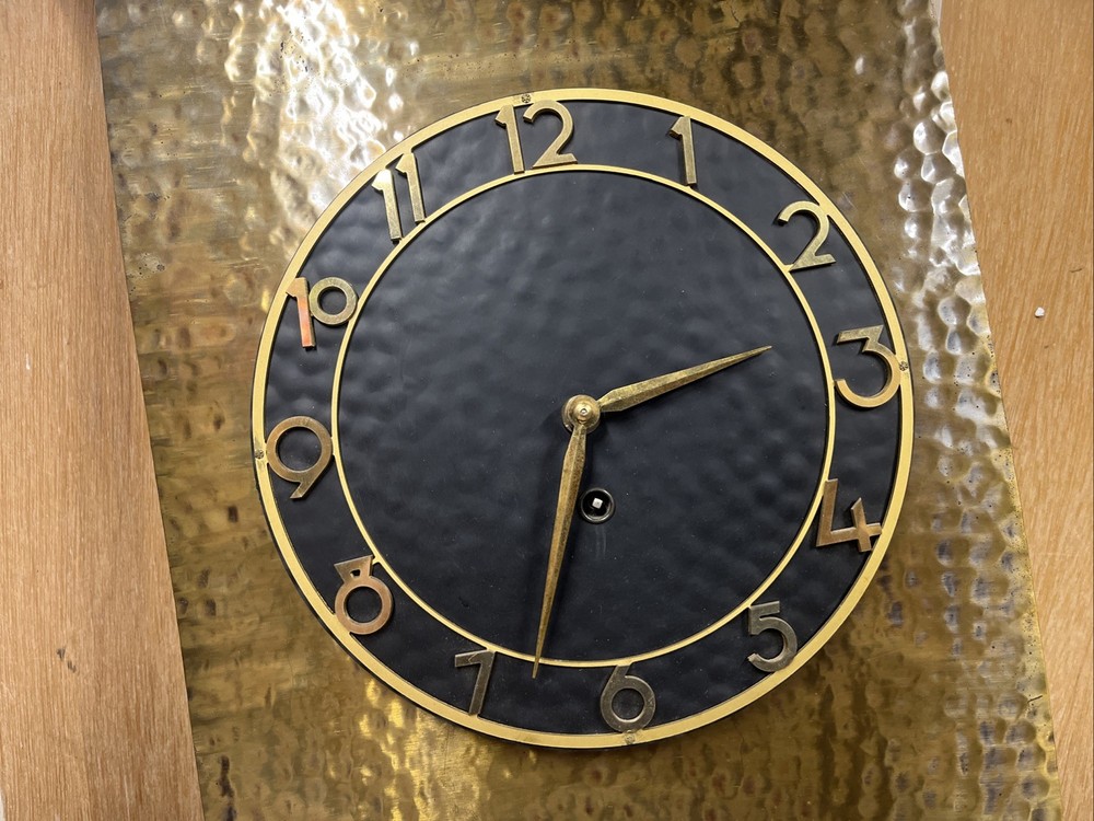 MCM Wind Up Wall Clock - Scroll Design