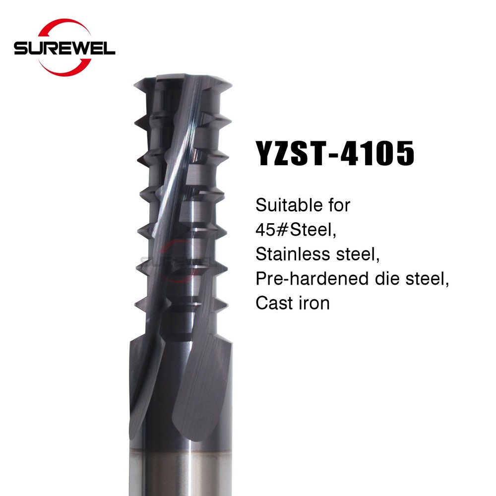 Skip teeth Thread Mill Threading Tool Balzers Coated CNC High-Speed Milling Tool