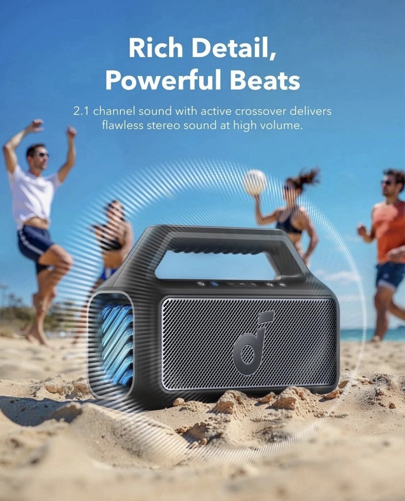 Anker Soundcore Boom V2 Bluetooth Speaker