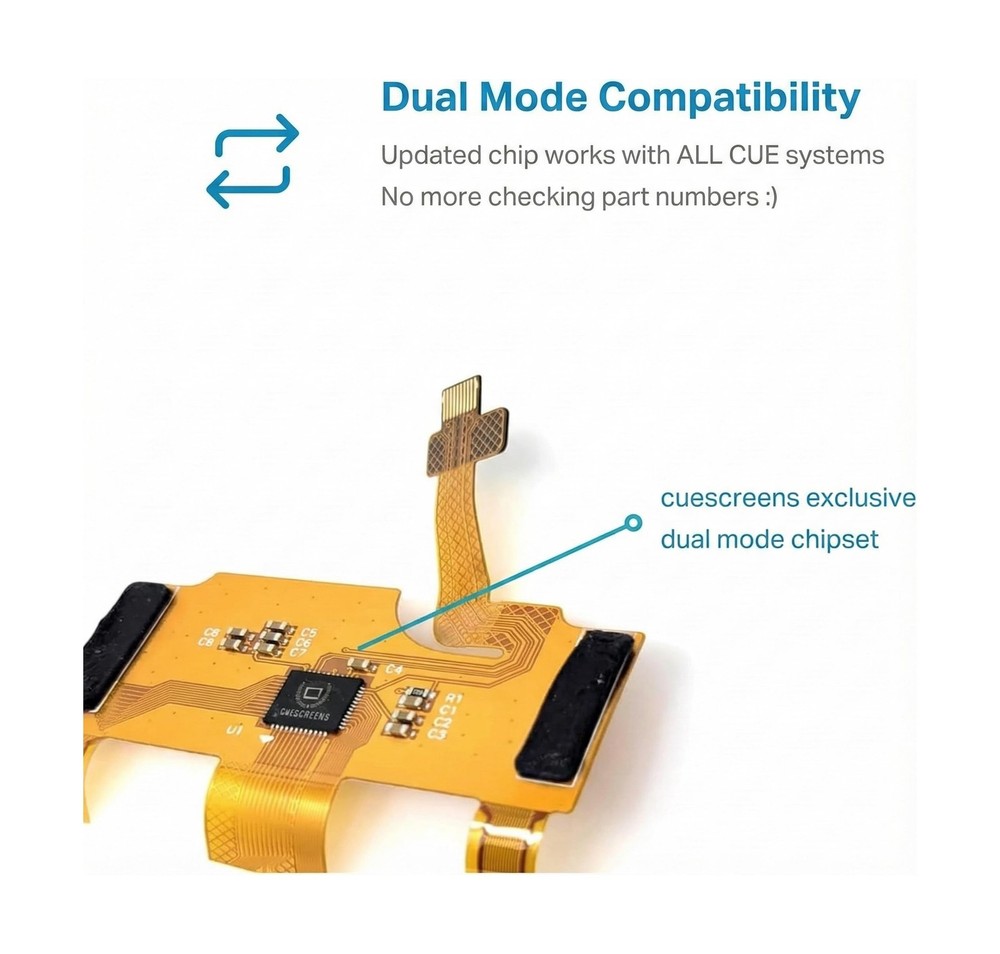 Cadillac CUE Premium Touch Screen Replacement with Tools – Upgraded Ultra-