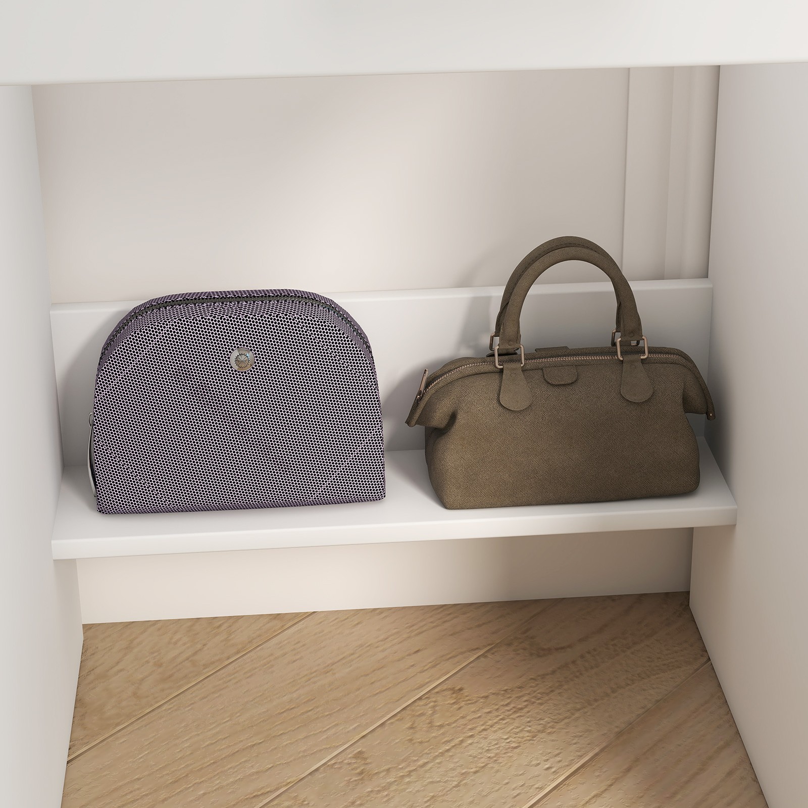 LED Makeup Vanity Table Set with 10 Lights Mirror Drawers Stool Dressing Desk