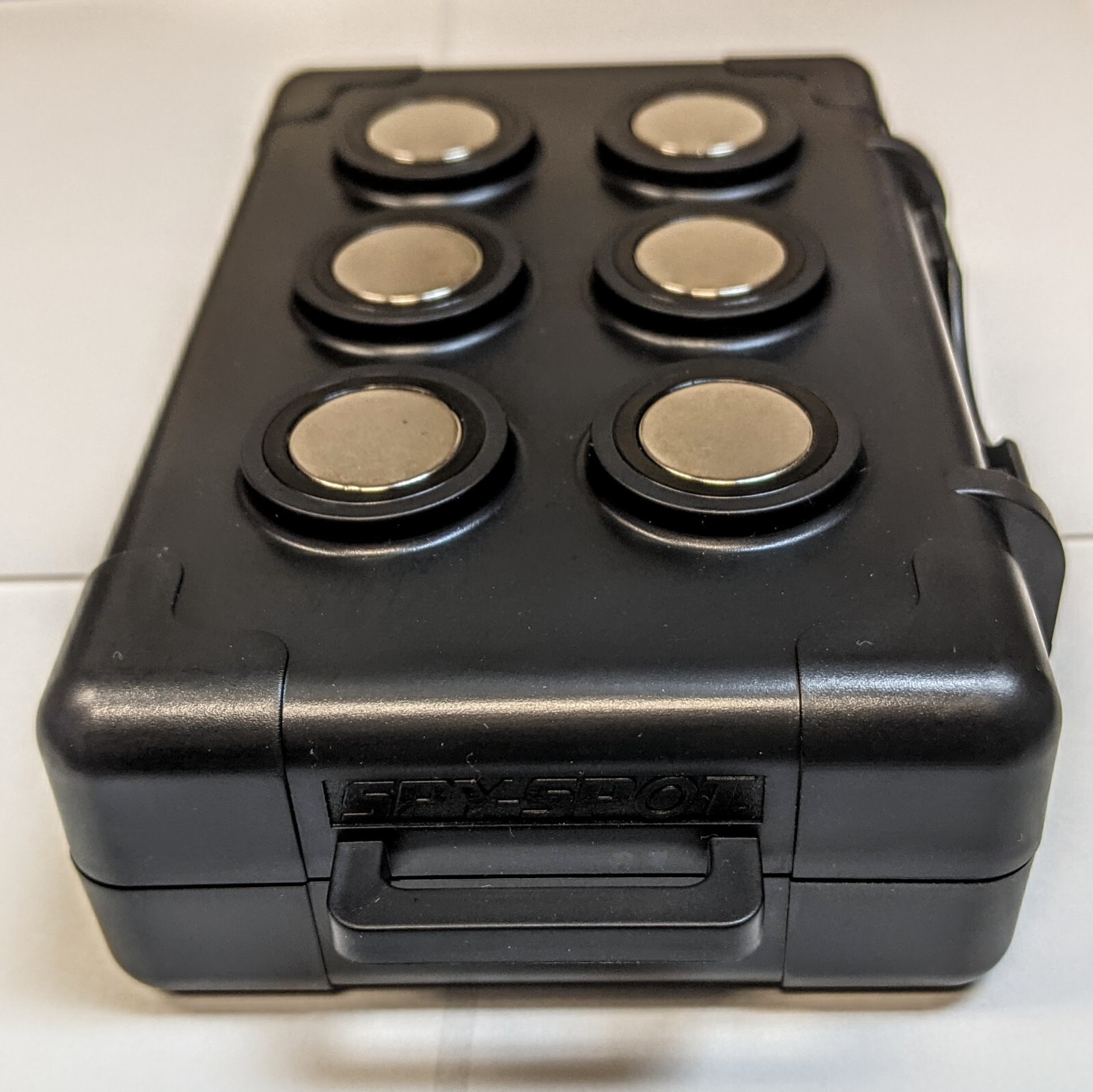 Spy Spot Used Stash Box Magnetic Case Hidden Key Anywhere GPS Magnet