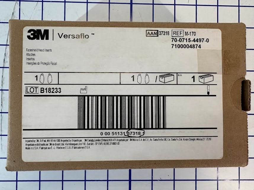 3M Face Shield Insert - 37318
