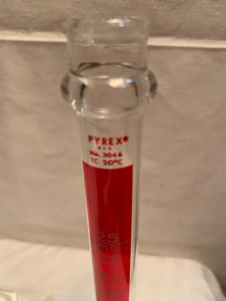 4 Corning Pyrex Graduated Cylinder