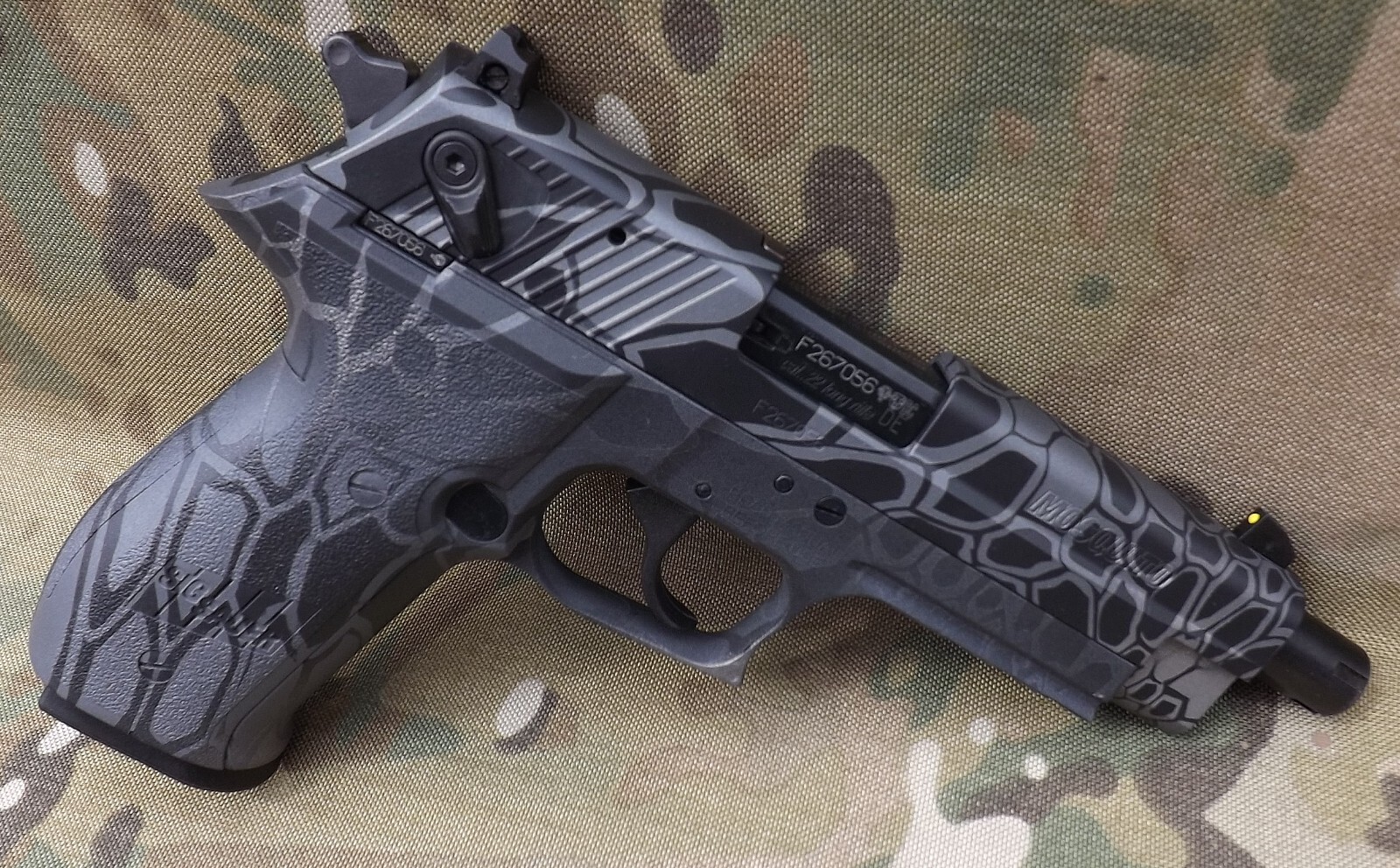 Kryptek Camo Stencil Cerakote Durakote Gunkote Krylon