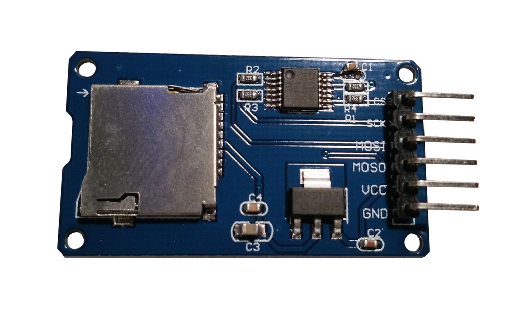 2x SPI Micro SD MicroSD Board Shield Card Reader Module Arduino ESP8266 ESP32