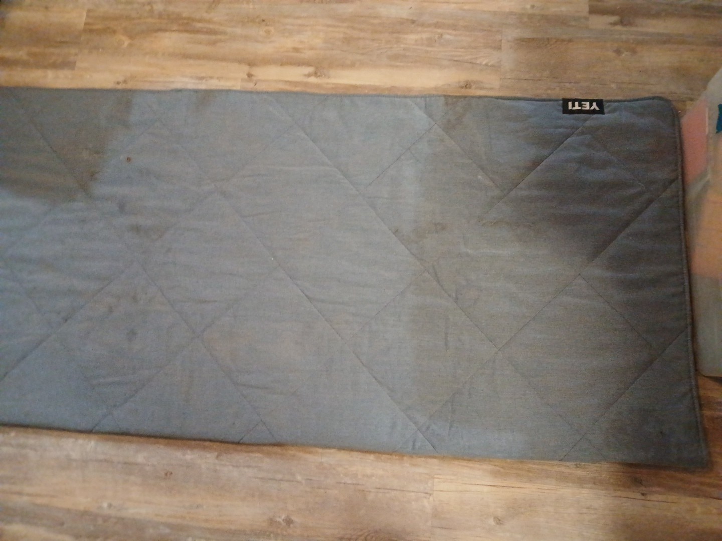 Yeti Lowlands Blanket (Smoke Blue) Some Stains And A Burn Hole