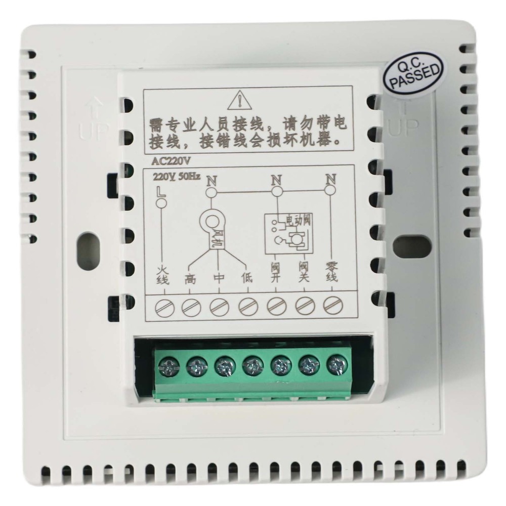 Fan and Temperature Controller with Large LCD Display for Easy Reading