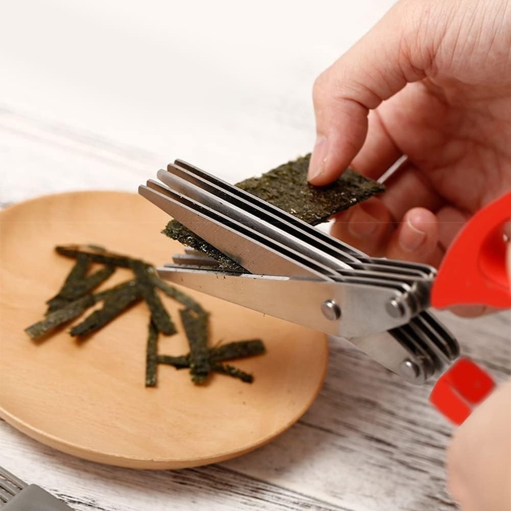 Shredder Scissors Multipurpose Multi-Blade Cutting Shears with Stainless Stee...