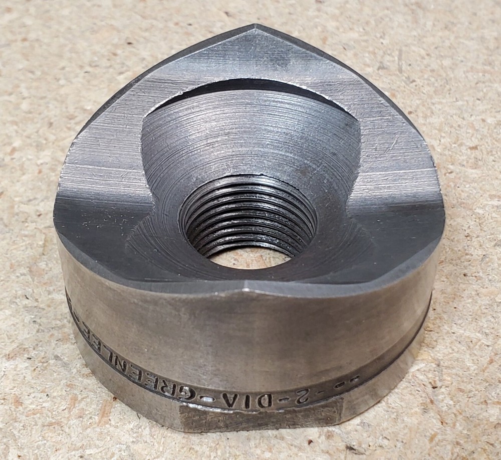 Greenlee No. 730 - 2" diameter punch - knockout