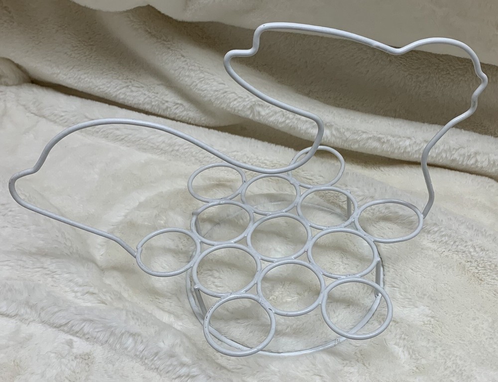 Easter Bunny Egg Holder Display Rack