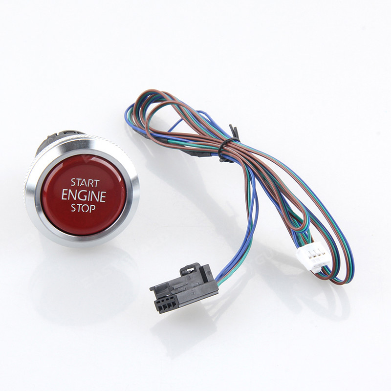 Top Keyless push button compatible with factory key fob remote engine start kit