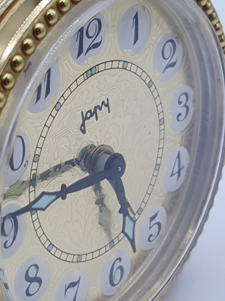 Vintage Japy Alarm Clock Collectable