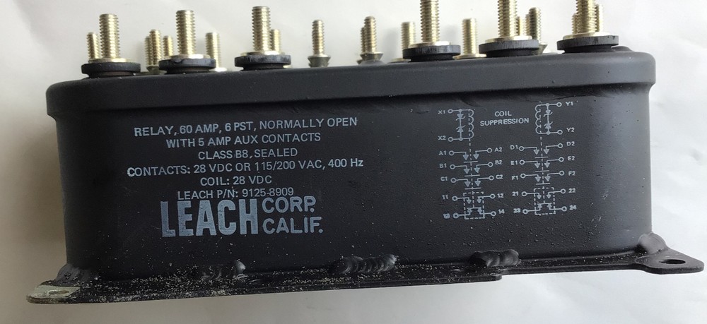 Leach Relay 9125-8909