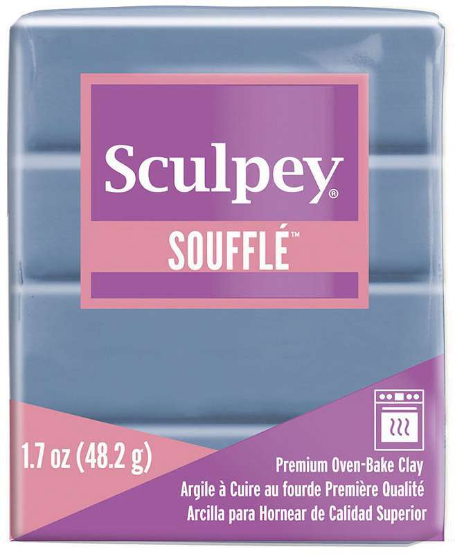 Sculpey Souffle Clay 2oz Bluestone