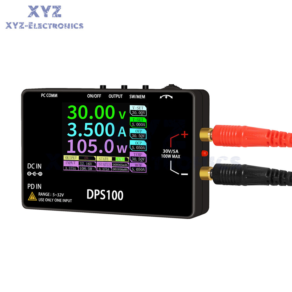 DPS100 CNC DC Adjustable Programmable Voltage Regulator Power Supply 30V 5A 100W