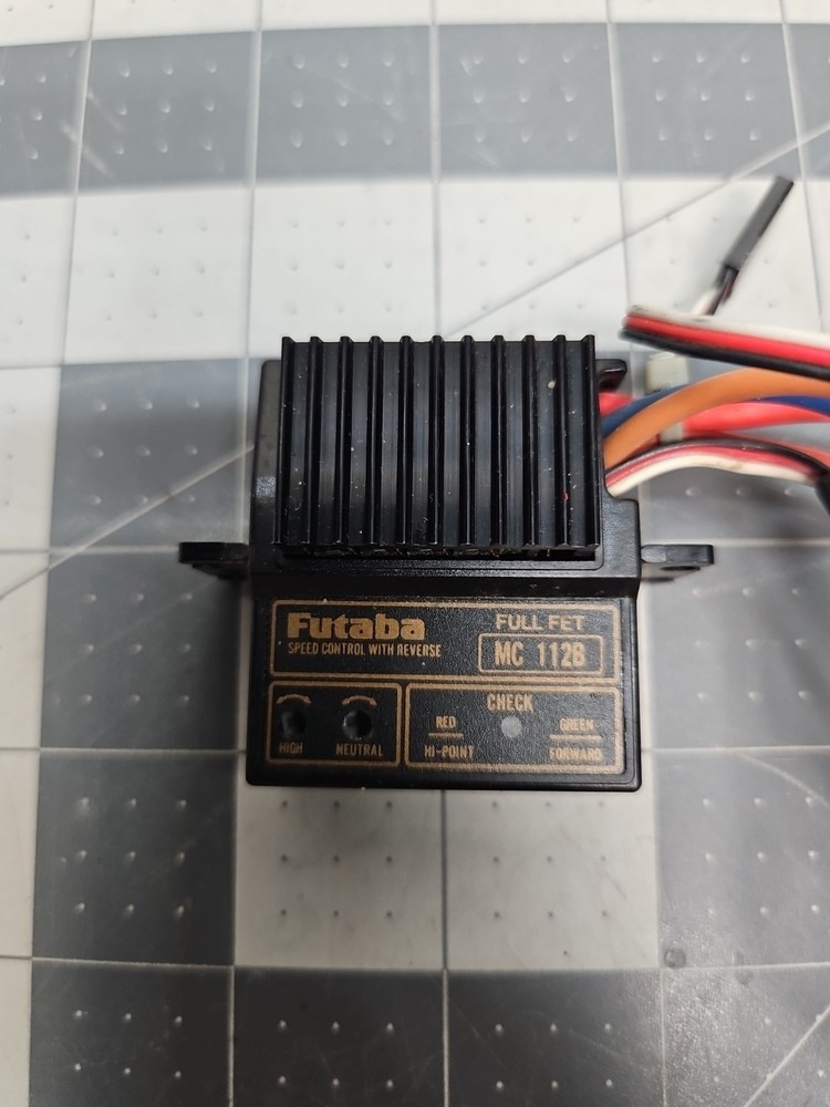 FUTABA MC-112B Tested VINTAGE /ESC Brushed SPEED CONTROLLER WITH REVERSE Fast s