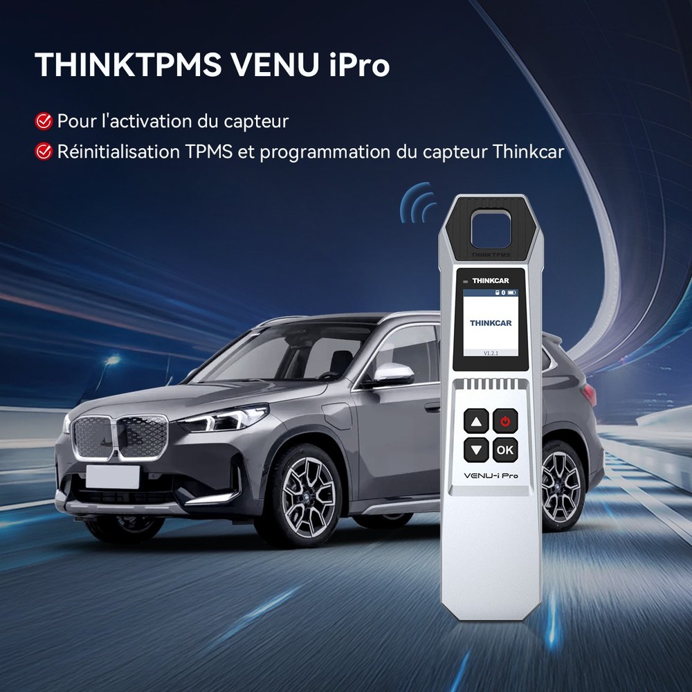 ThinkScan 689BT + TPMS Dual Function OBD2;TPMS Scanner;ECU Coding USA