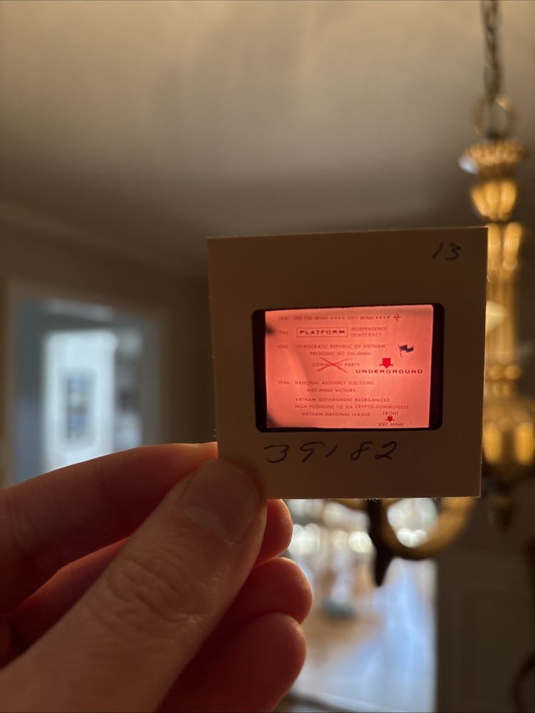 Us Army Intelligence School - Presentation Slides 1961 Communism