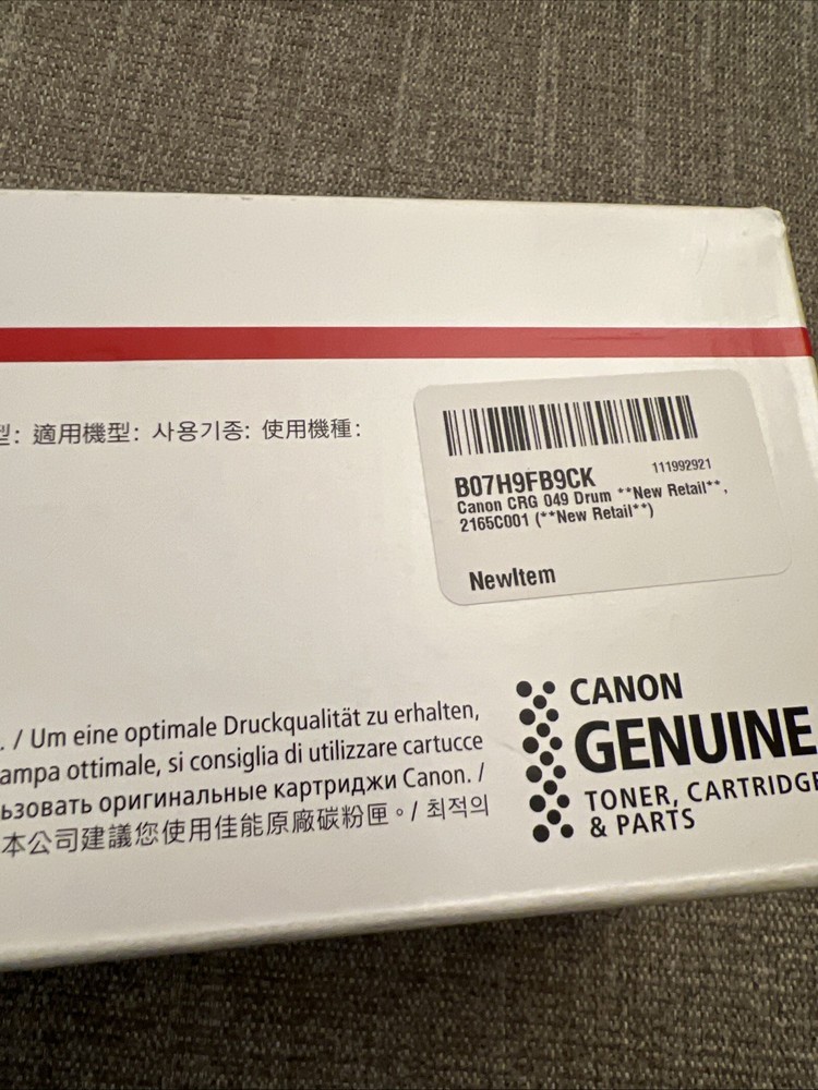 Canon imageCLASS Drum 049 (2165c001aa)