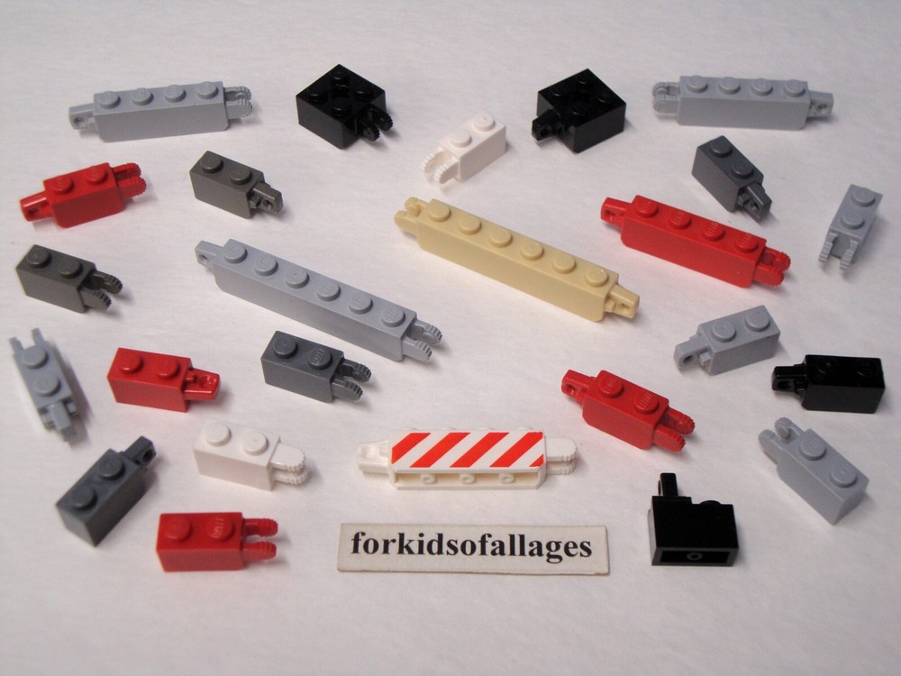 Bulk Lego Hinge Pieces Lot: 25 Locking Joint Bricks Hinges