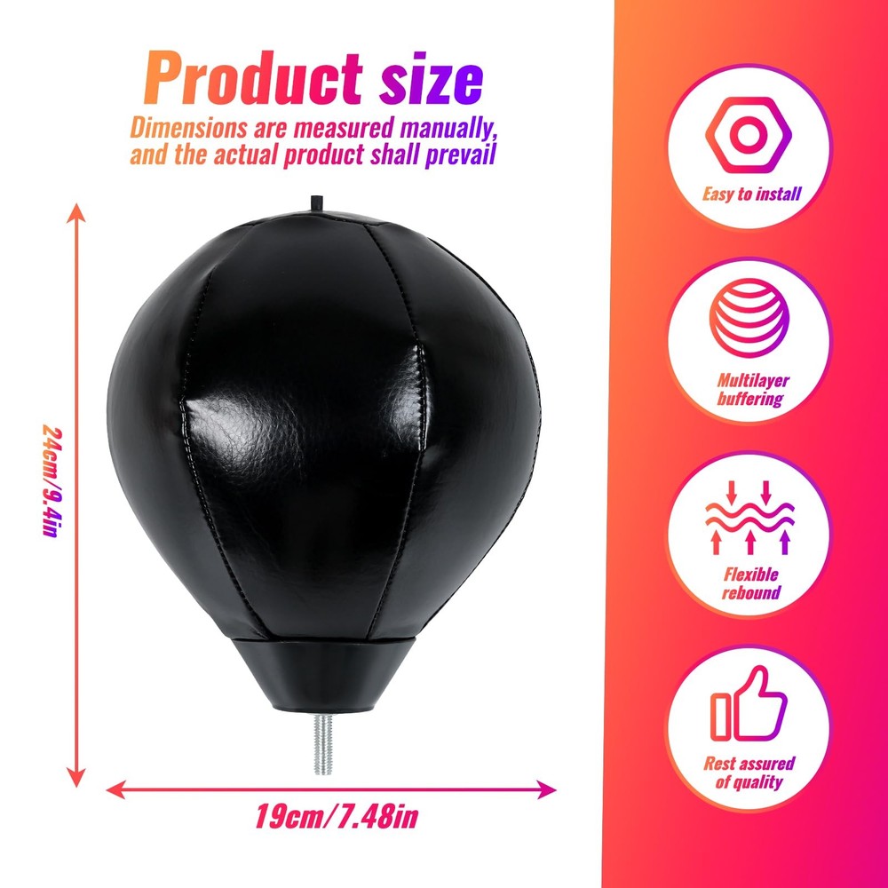 Boxing Speed Universal 8mm Screw Replaceable Spare Sandbag for Dynamic and En...