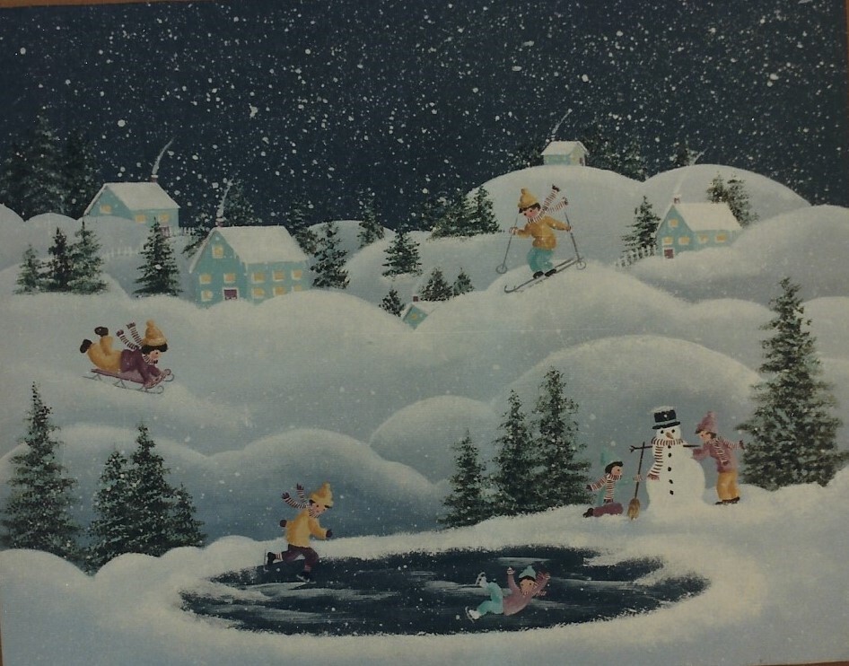 Let It Snow Norma Harrington Decorative Painting Pattern Pack