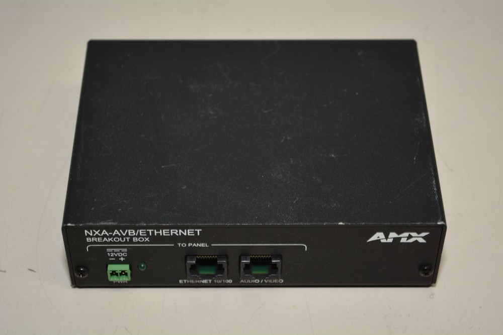AMX NXA-AVB Ethernet Breakout Box #W1645