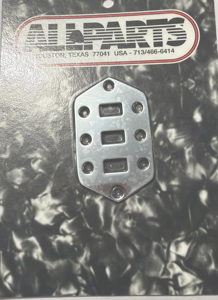 Chrome Switch Plate For Jaguar guitar