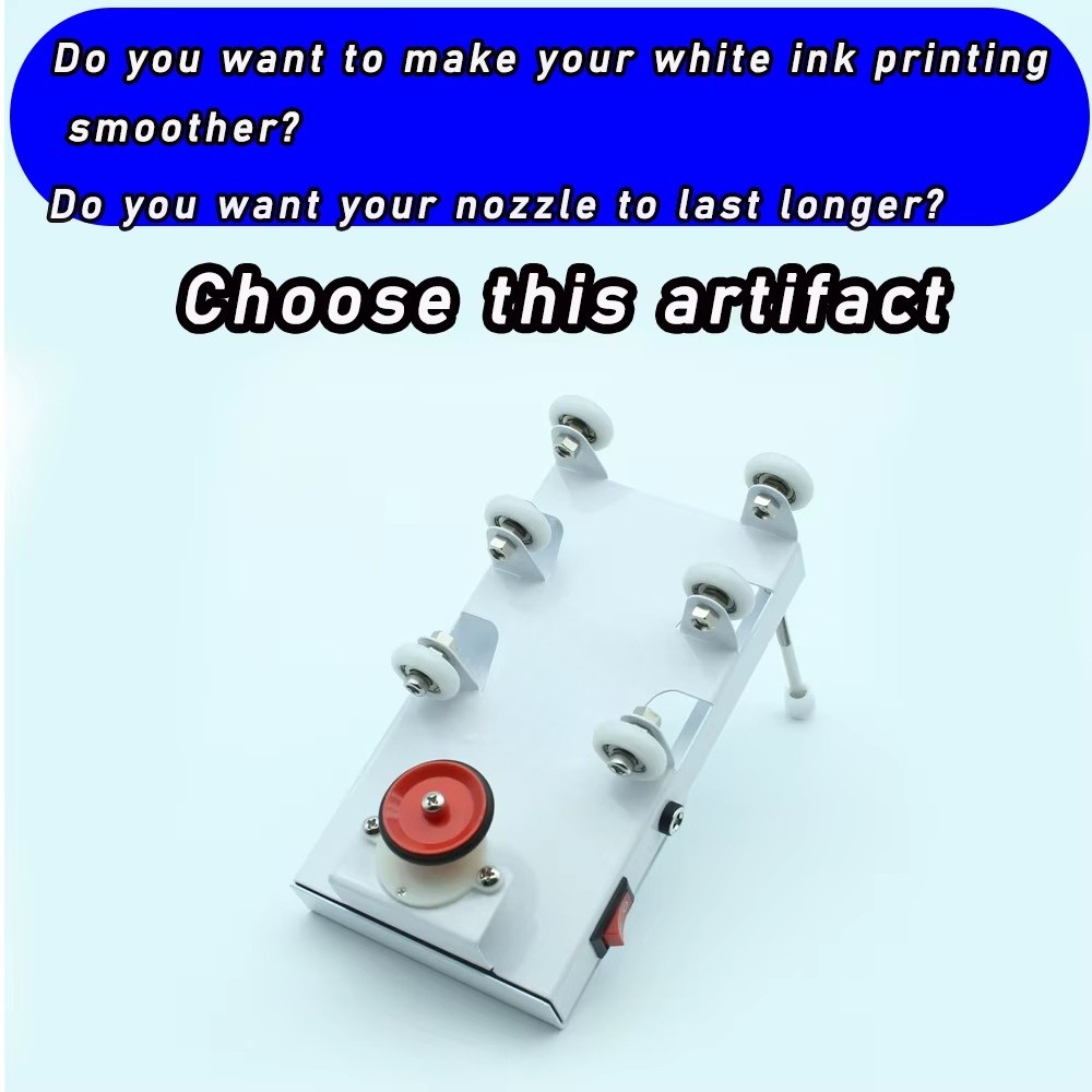 Automatic DTF DTG White ink Rotator Device Rolling Paint Avoid Ink Sediment kit