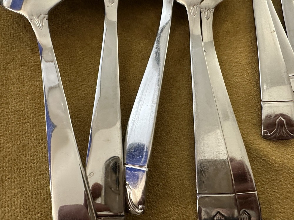 Serving & Soup Spoons + Teaspoons HAMPTON SILVERSMITHS 18/10 Stainless HSV216