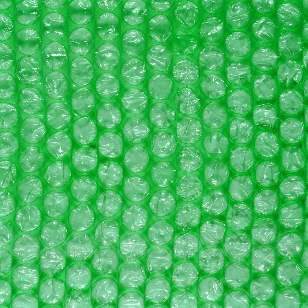 UBMOVE Small Bubble Green Wrap 12" Wide Perforated Every 12"