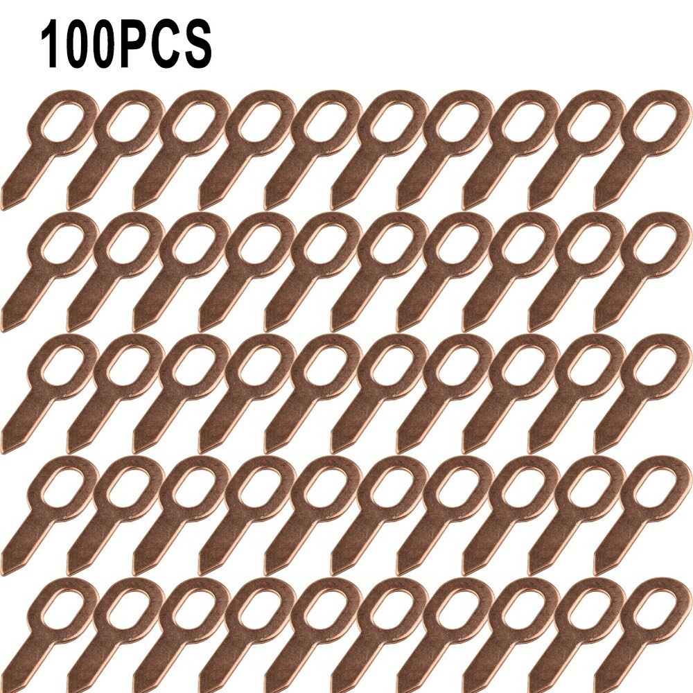100PCS Dent Puller Rings Spot Welding Welder Car Body Panel Pulling Washer Tool