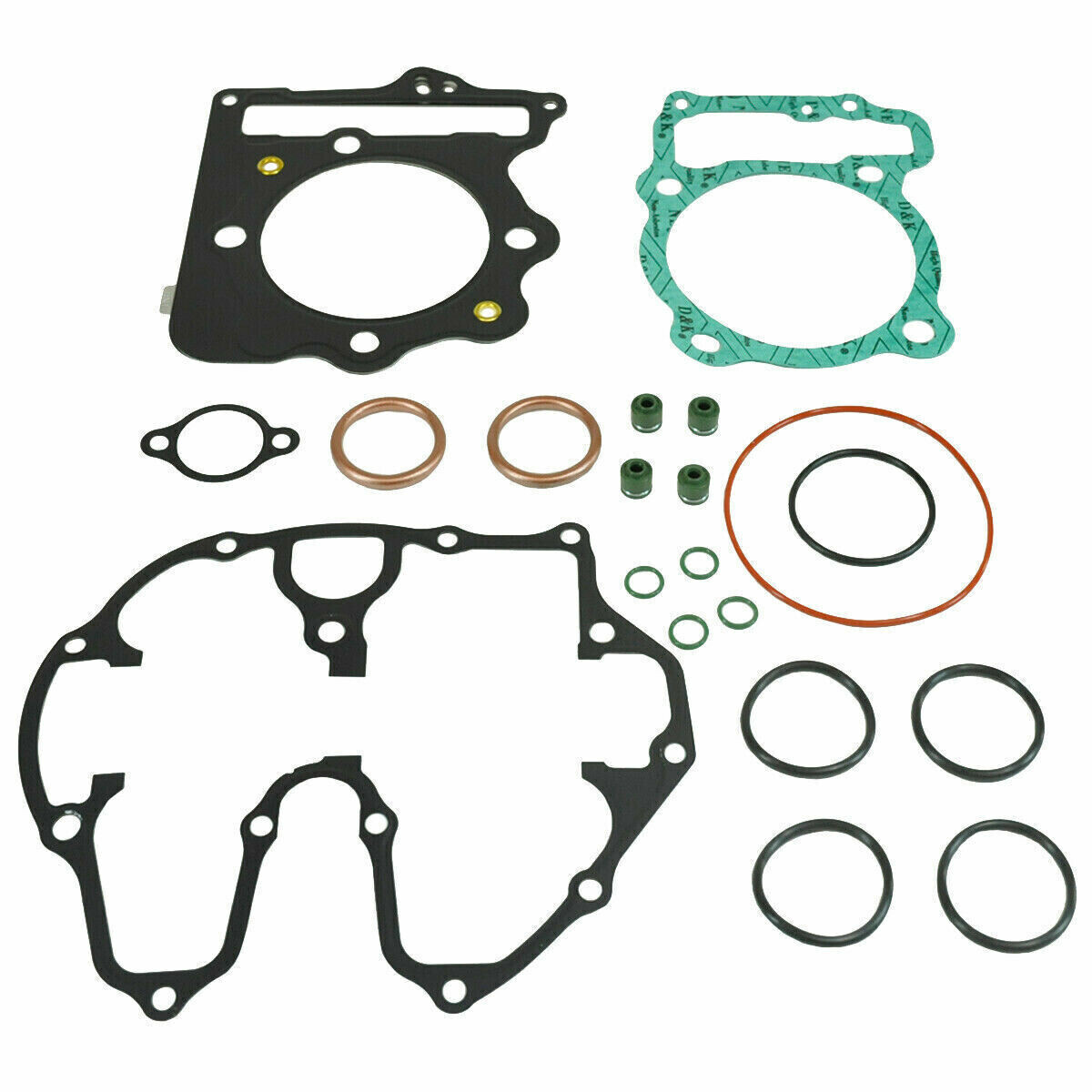 Tusk Top End Gasket Kit for Honda TRX400EX Head Base Seals 2003 2004 2005 400EX