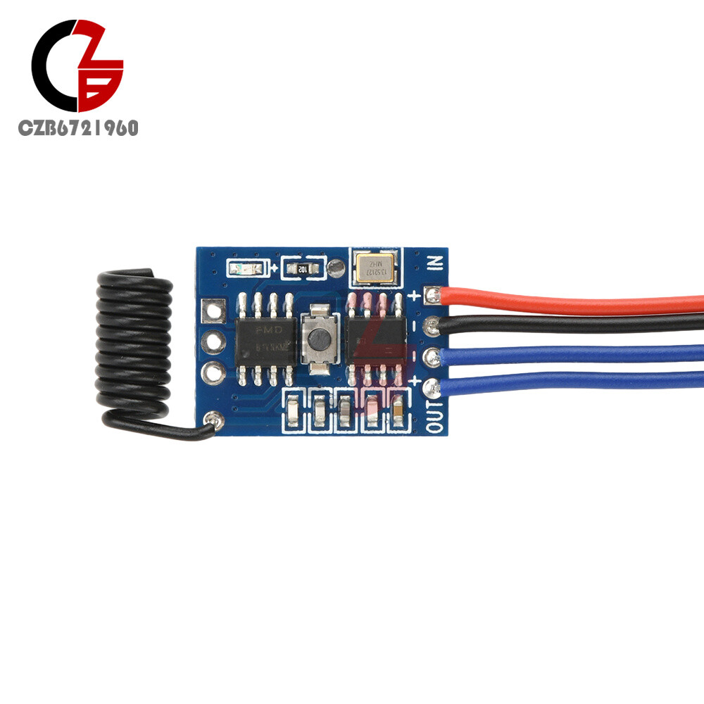 DC3-12V Wireless Remote Control Forward Reverse Speed Controller PWM Motor Drive