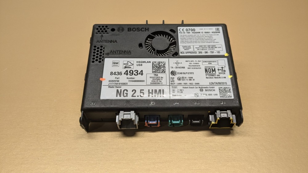 2016-2020 CHEVY MALIBU HUMAN MACHINE INTERFACE HMI CONTROL MODULE (OEM) #51