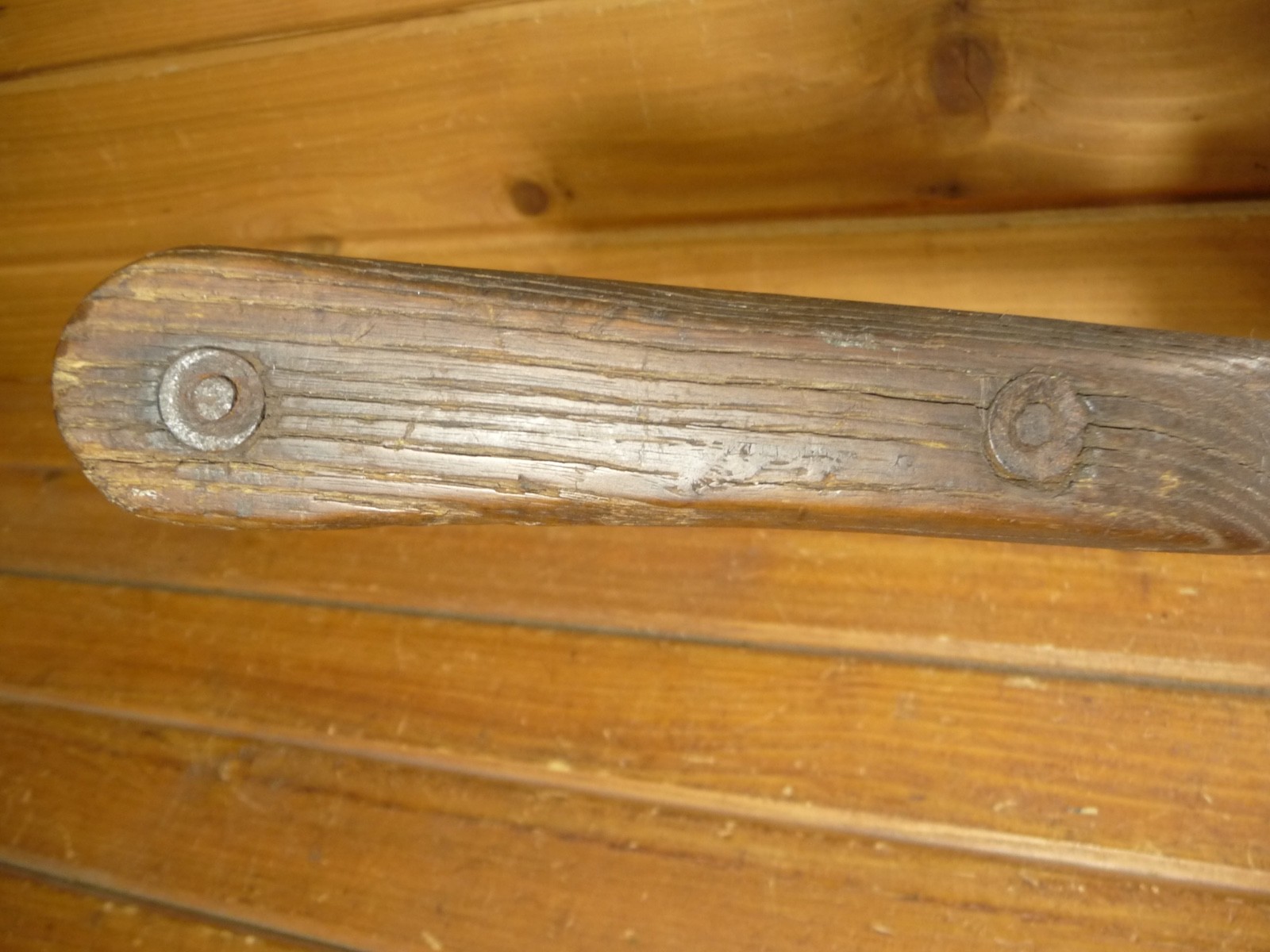 Vintage SIMPSON No. 2 Shovel Wood D Handle Spade Garden Antique