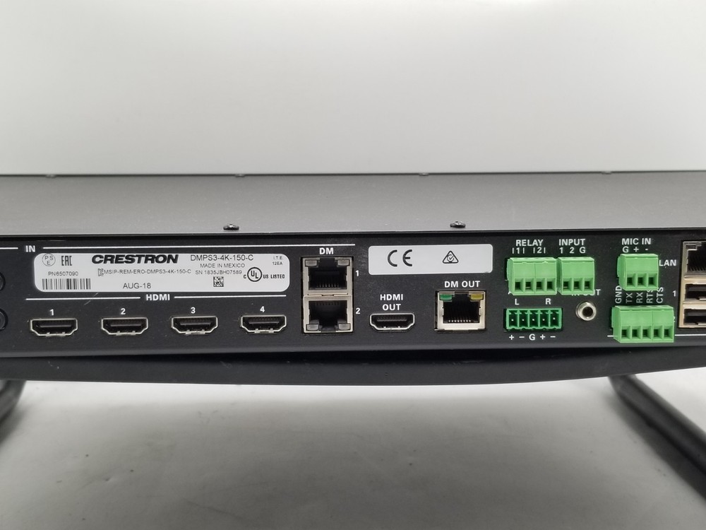 Crestron, DMPS3-4K-150-C 4K Digital Media Presentation System