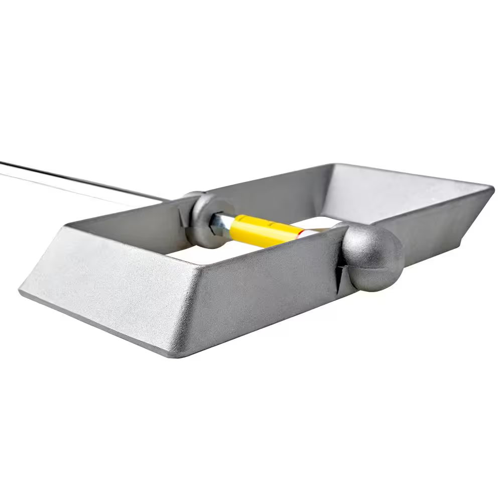 30 In. Cast Aluminum Die Cast Drywall Mud Mixer with 7/16 In. Hex Shaft