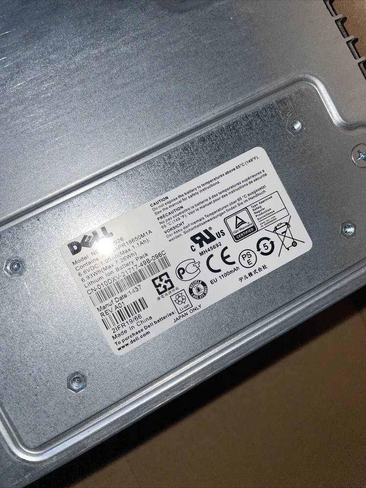 1x Dell EqualLogic Control Module type 15 10GB iSCSI - 15TF9FX E09M E09M003