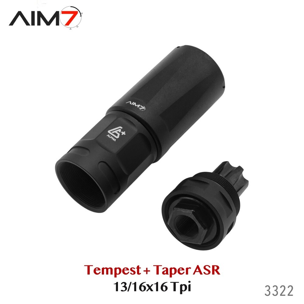 AIM7 Tempest XDT Taper ASR & Gsh-0.5 Linear Muzzle Compensator 223/22/9mm