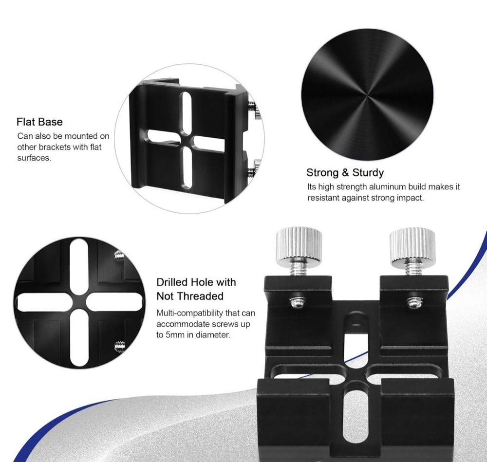 Universal Dovetail Base Telescope Mount for Finder Scope Laser Pointer (A142)