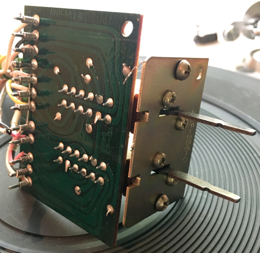 Pioneer RG-1 Dynamic Processor - Tape and Processor Toggle Switches with Board