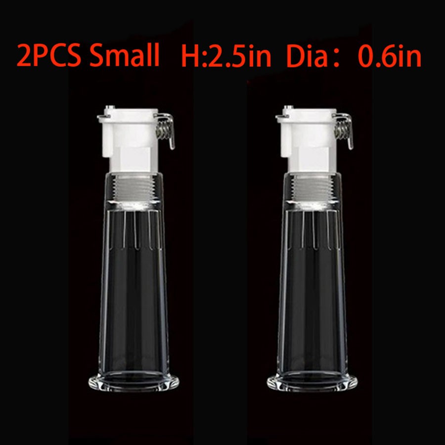 Nipple-Clit-Clitoral-Pump-2PCS-Cylinders-Increase-Sensitivity-Vacuum-Suction