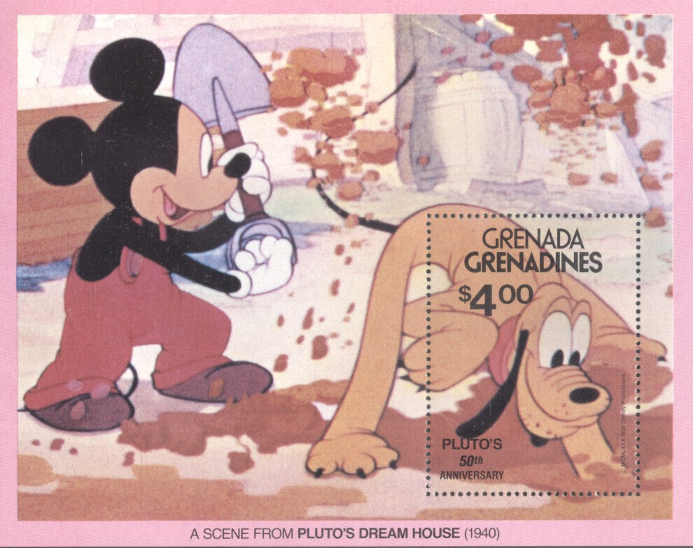(703318) Disney, Pluto, Dream House, Grenada Gren.