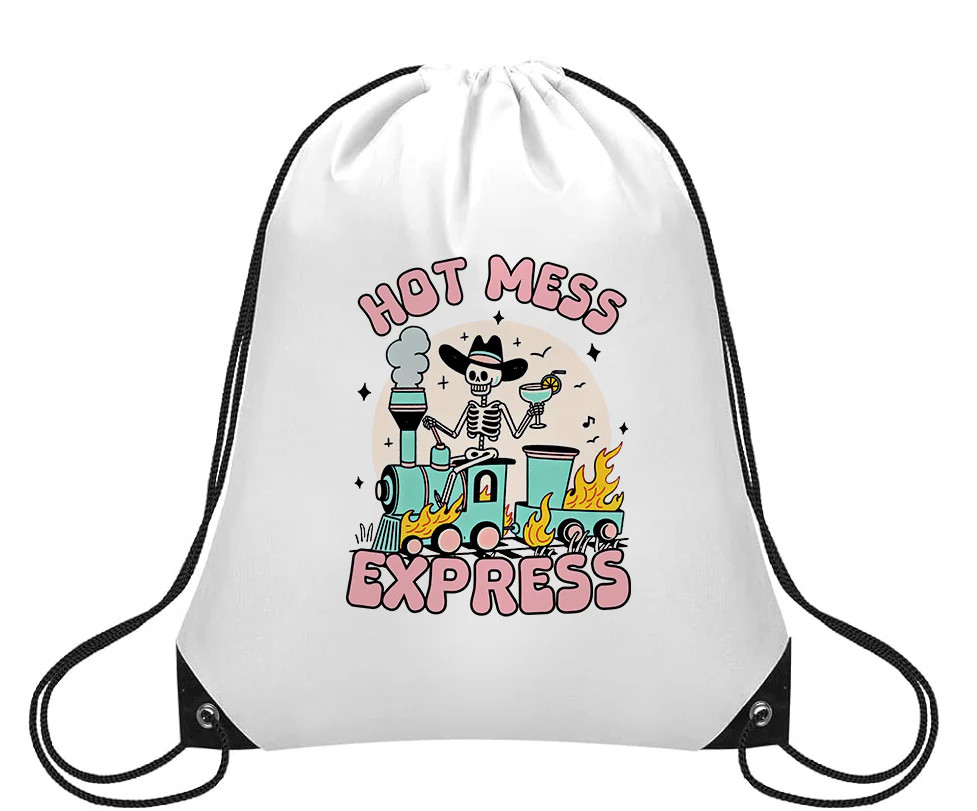 Hot Mess Express - Small Drawstring Backpack