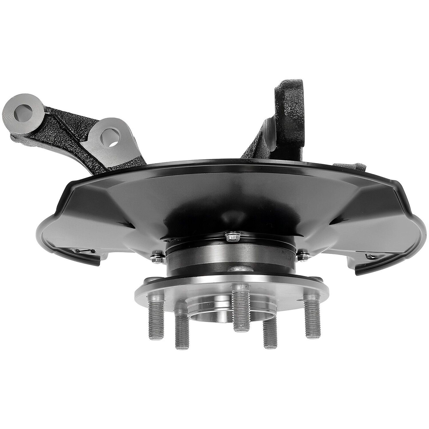 Pair Front Steering Knuckle & Wheel Hub Bearing for 2006 2007 - 2011 Honda Civic