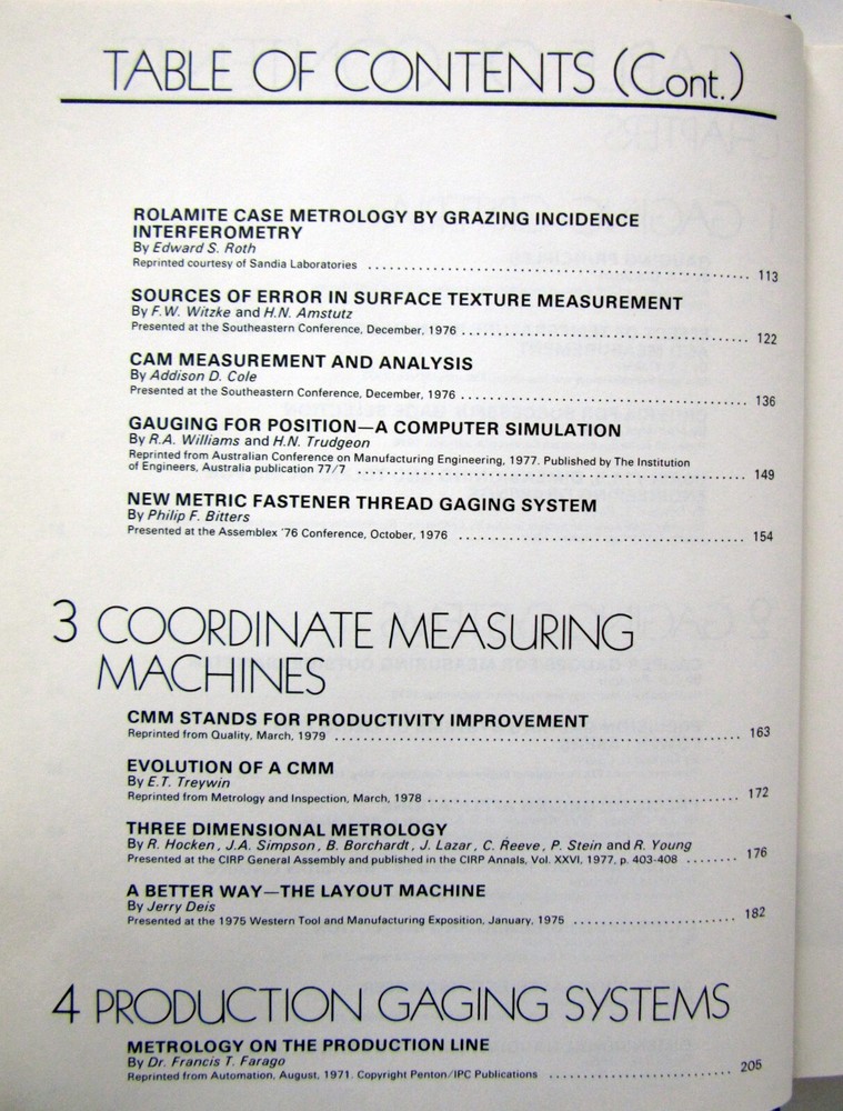 GAGING, Practical Design and Application, First Edition 1981